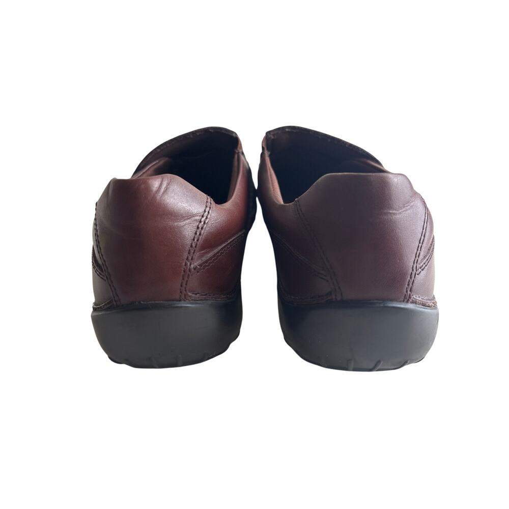 Walking Cradles Cassie Brown Leather Comfort Loafer Women’s Size 11W - Picture 4 of 9